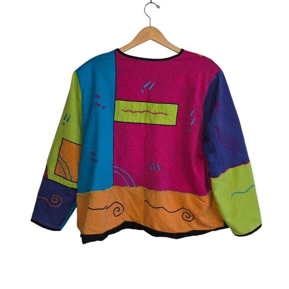 Maggie Barnes Patchwork Blazer - Picture 5 of 10